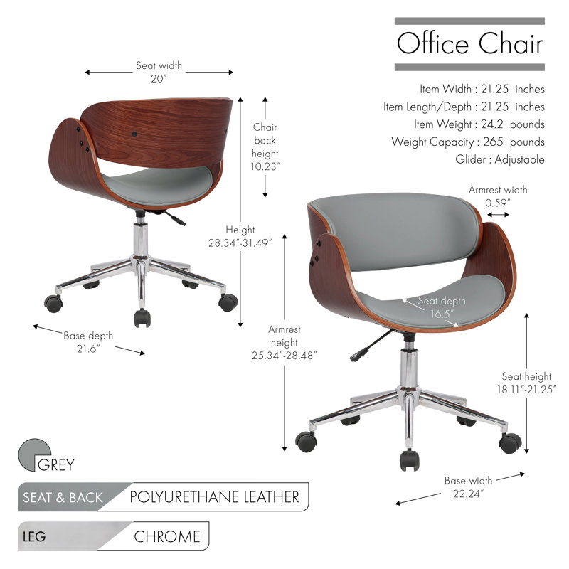 Oliver Lomax Task Chair & Reviews Wayfair